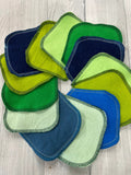 MamaBear Reusable Cloth Mini (4x4) Wipes (Unpaper) Set - Baker's Dozen