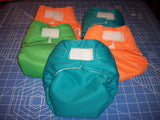 MamaBear BabyWear Waterproof Diaper Cover, Wrap One Size Fits All - Blaze Orange