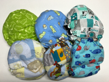 1 Random MamaBear One Size Fitted Cloth Quick Dry Cotton Flannel Diapers, adorable prints - You choose closures