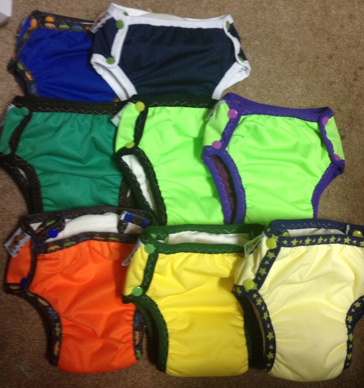 Set of 5 MamaBear Training Pants one size fits most - Waterproof