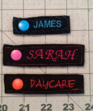 Snap On Cloth Diaper Labels