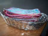 MamaBear Reusable Cloth Wipes (Unpaper) Set - Baker's Dozen COTTON VELOUR