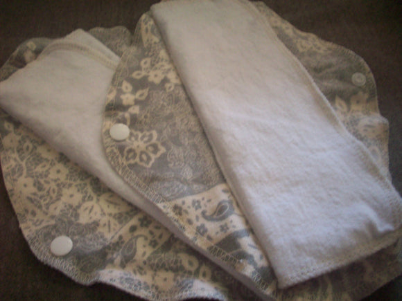 Single LadyWear Quick-Dry cloth menstrual pads - Heavy/Overnight/Post Partum Flow