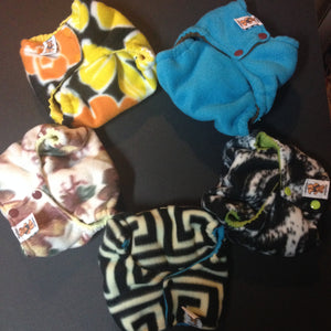 Set of 5 MamaBear One Size Fleece Diaper Covers - Build Your Stash