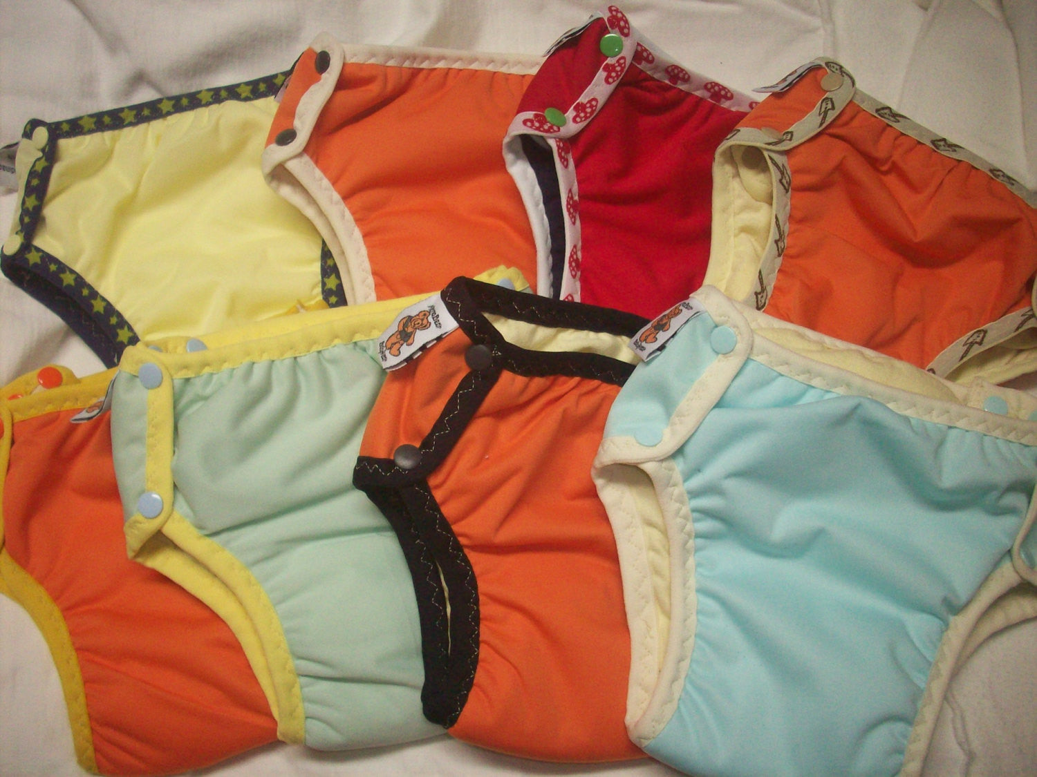 Set of 5 MamaBear Training Pants one size fits most - Waterproof All S –  MamaBearBabyWear
