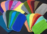 MamaBear Reusable Cloth Wipes (Unpaper) Set - Baker's Dozen - Solid Sets