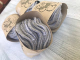 13 MamaBear Organic Bamboo Charcoal Fleece Rounds, Reusable Cotton Balls, Facial Rounds - Baker's Dozen Set